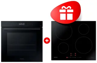 Комплект Встраиваемый духовой шкаф Samsung NV7B4245VAK/WT + Индукционная варочная поверхность Samsung NZ64H37070K/WT 