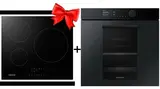 Комплект Встраиваемый духовой шкаф Samsung NV75T9979CD/WT Infinite Line + Индукционная варочная поверхность Samsung NZ63F3NM1AB 