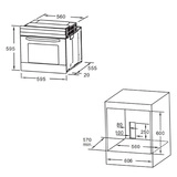 Midea кіріктірілген тұмшапеш MO67000GB - фото 4