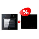 Комплект Встраиваемый духовой шкаф Haier HOY-P09NCGB + Стеклокерамическая варочная поверхность Haier HHY-C64ROVB 