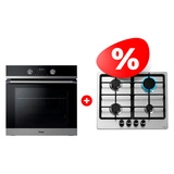 Жиынтық Встраиваемый духовой шкаф Haier HOQ-K5AAN3BX + Haier газ пісіру беті HHX-M64CNX 