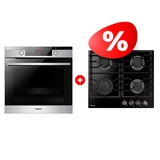 Жиынтық Встраиваемый духовой шкаф Hansa BOEI684633 + Hansa газ пісіру беті BHKS610301 