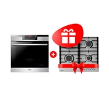 Жиынтық Встраиваемый духовой шкаф Hansa BOEI698699 + Hansa газ пісіру беті BHGI630301 