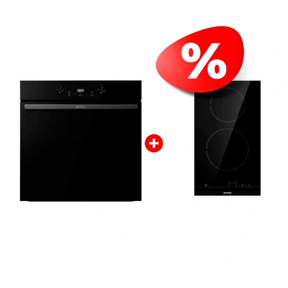 Комплект Духовой шкаф Gorenje BOS6737E20FBG + Электрическая варочная панель Gorenje ECT321BCSC 