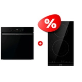 Жиынтық Духовой шкаф Gorenje BOS6737E20FBG + Gorenje электрлік пісіру беті ECT322BCSC 