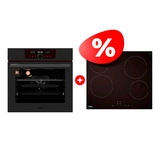 Жиынтық Haier кіріктірілетін тұмша шкафы HOX-FP5AGG  + Стеклокерамическая варочная поверхность Haier HHY-C64NVTB 