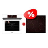 Жиынтық Haier кіріктірілетін тұмша шкафы HOX-FP5RAWB + Стеклокерамическая варочная поверхность Haier HHY-C64NVTB 