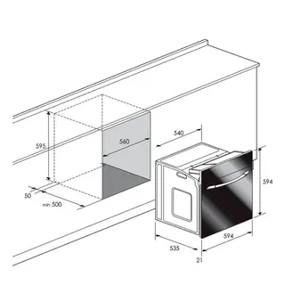 Встраиваемый духовой шкаф Candy FLG202/1N