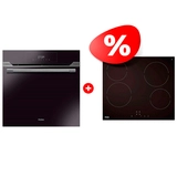 Жиынтық Haier кіріктірілген тұмшапеш HOD-TM09PGB + Стеклокерамическая варочная поверхность Haier HHY-C64NVTB 