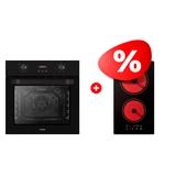 Жиынтық Встраиваемый духовой шкаф ARG AD7006B00 + Стеклокерамическая варочная поверхность ARG YL-CD3001 