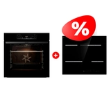 Комплект Встраиваемый духовой шкаф Gorenje BO6737E02BG + Электрическая варочная поверхность Gorenje ECT648ORAB 