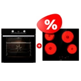 Комплект Встраиваемый духовой шкаф Gorenje BOSX6737E03B + Стеклокерамическая варочная панель Gorenje ECT64BSCE