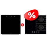 Комплект Встраиваемый духовой шкаф Gorenje BOS6737SYB + Комбинированная варочная поверхность Gorenje GCE691BSC