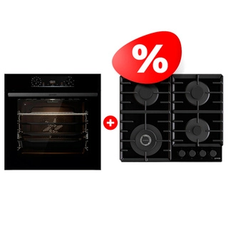 Комплект Встраиваемый духовой шкаф Gorenje BPS6737E14BG + Газовая варочная поверхность Gorenje GTW642SYB
