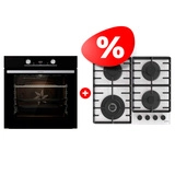 Комплект Встраиваемый духовой шкаф Gorenje BOSX6737E03B + Газовая варочная поверхность Gorenje GTW642SYW
