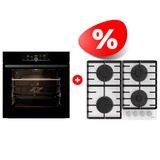 Комплект Встраиваемый духовой шкаф Gorenje BPS6747A06BG + Газовая варочная поверхность Gorenje GT642AXW