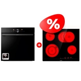 Комплект Встраиваемый духовой шкаф Gorenje BPSA6747DGWI + Электрическая варочная поверхность Gorenje ECT643BSC