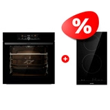 Комплект Встраиваемый духовой шкаф Gorenje BPS6747A06BG + Электрическая варочная поверхность Gorenje ECT322BCSC