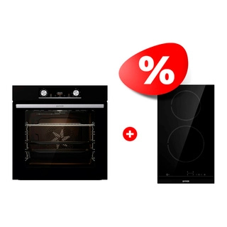 Комплект Встраиваемый духовой шкаф Gorenje BOSX6737E03B + Электрическая варочная панель Gorenje ECT321BCSC