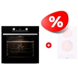 Жиынтық Встраиваемый духовой шкаф Gorenje BOSX6737E03B + Gorenje электрлік пісіру беті ECT322WCS 