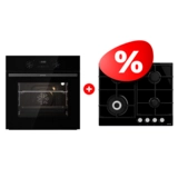 Комплект Встраиваемый духовой шкаф Gorenje BO6737E02NBG + Газовая варочная панель Gorenje GTW641AKB 