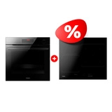 Жиынтық Встраиваемый духовой шкаф Hansa BOEB698699 + Hansa индукциялық ас пісіру беті BHI67006 