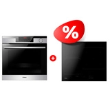 Комплект Встраиваемый духовой шкаф Hansa BOEI698699 + Индукционная варочная панель Hansa BHI67006