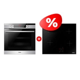 Комплект Встраиваемый духовой шкаф Hansa BOEIS694655 + Электрическая варочная поверхность Hansa BHC66577 