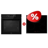 Жиынтық Встраиваемый духовой шкаф Haier HOQ-R2ARN3GB + Стеклокерамическая варочная поверхность Haier HHY-C64RVB 