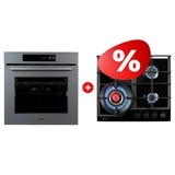 Комплект Midea MO82107PGG-I + Midea MG601V BG/(Easy Clean) Black 