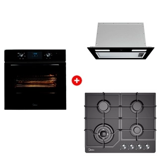 Комплект Midea MO22000 GB + Midea MH60I550GB + Midea MG684TGB 