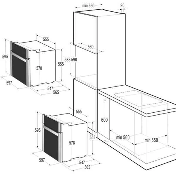 Встраиваемая духовка Gorenje BO 87 ORAX - фото 2