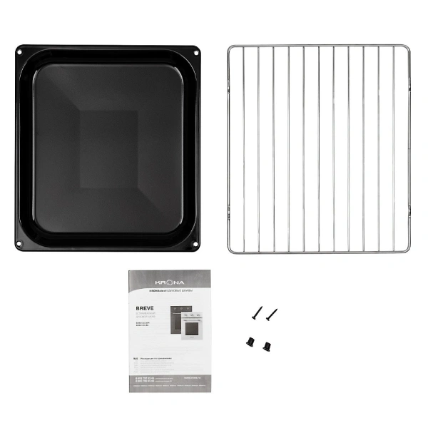 Встраиваемый духовой шкаф Krona Breve 45 BL - фото 6