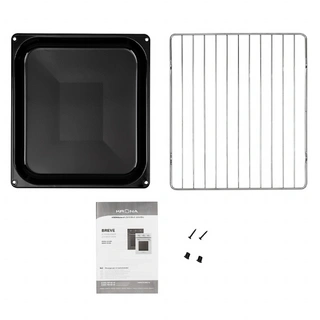 Встраиваемый духовой шкаф Krona Breve 45 BL