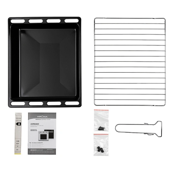 Встраиваемый духовой шкаф Krona Adriano 60 BL - фото 6