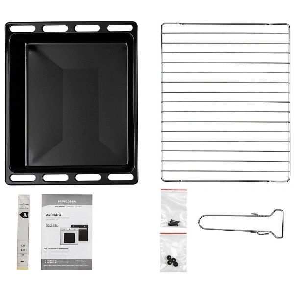 Встраиваемый духовой шкаф Krona Adriano 60 WH - фото 7