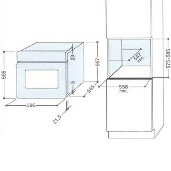 Встраиваемая духовка Hotpoint-Ariston FD 61.1 (MR)/HA S - фото 2