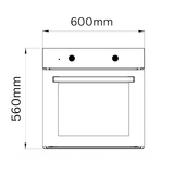 Духовой шкаф Hausler HLS-M04BL60 Black - фото 3