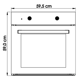 Духовой шкаф Luxell B66-SF3 DDT Rustik