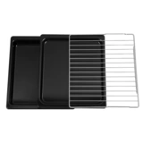 Комплект Встраиваемый духовой шкаф Haier HOQ-F5AAGB + Стеклокерамическая варочная поверхность Haier HHY-C64NVTB  - фото 10