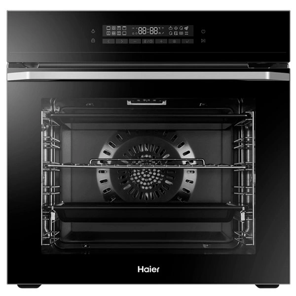 Комплект Встраиваемый духовой шкаф Haier HOQ-P16AN5GB + Стеклокерамическая варочная поверхность Haier HHY-C64ROVB  - фото 2