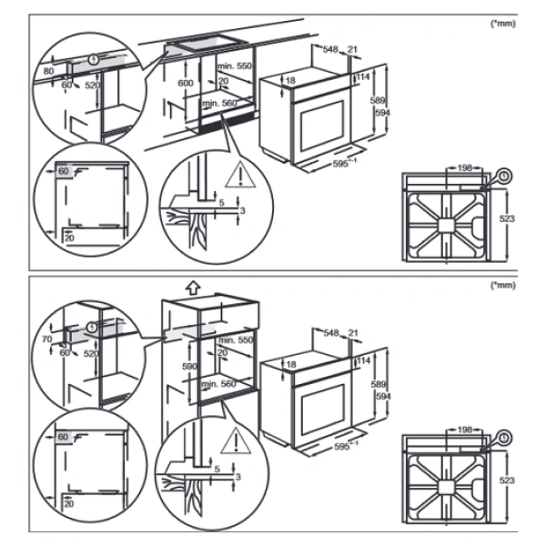Встраиваемый духовой шкаф Zanussi OPZB43341X - фото 6
