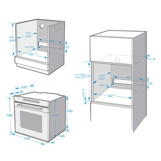 Встраиваемый духовой шкаф Midea MO73000GB