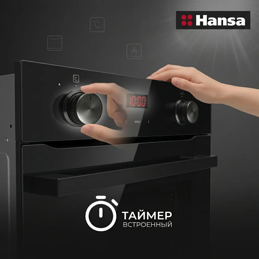 Встраиваемый духовой шкаф Hansa BOES684633 - фото 14