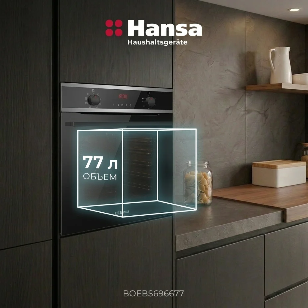 Встраиваемый духовой шкаф Hansa BOEBS696677 - фото 11