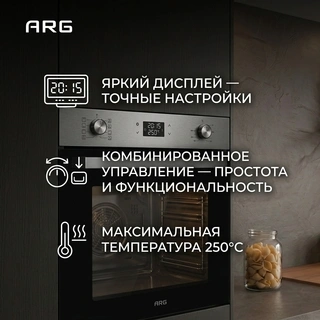 Встраиваемый духовой шкаф ARG MFA 627 Black