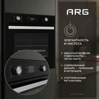 Встраиваемый духовой шкаф ARG MFA 627 Black