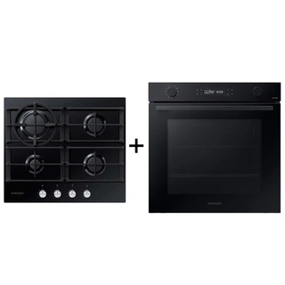 Встраиваемый комплект Samsung "Духовой шкаф Samsung NV7B41201AK/WT + газовая варочная панель Samsung NA64H3010AK"