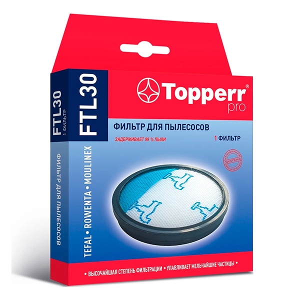 Губчатый фильтр Topperr для пылесосов Tefal (1177 FTL 30)