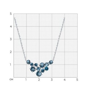 Колье Sokolov 770369-3 45см 3,43гр. 